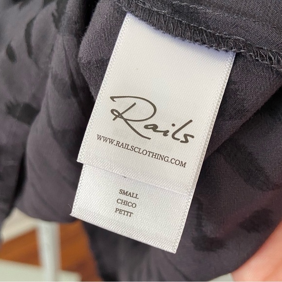 Rails Jasmine Mini Dress Cheetah Animal Print size Small - Picture 5 of 10